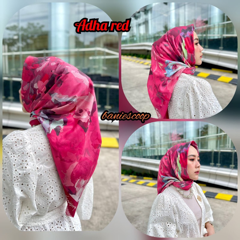 DENAY KW MOTIF TERBARU HIJAB / JILBAB SEGI EMPAT MOTIF LASER CUT MURAH BAHAN VOAL PART 1