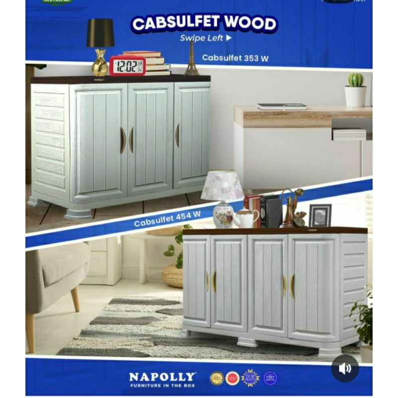 NAPOLLY CABSULFET 454 / 353 meja tv plastik
