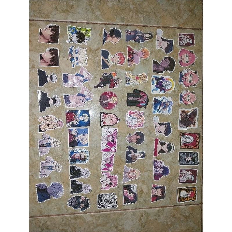 

stiker anime 1 pack 20 pcs (random)