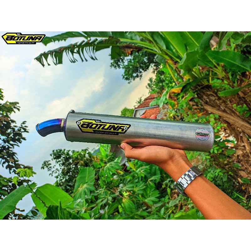 SILINCER ONLY 2TAK UNIVERSAL ORIGINAL BOTUNA RACING EXHAUST