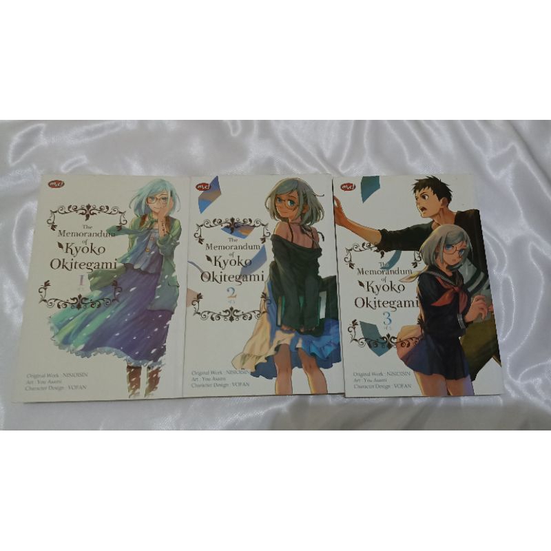 Komik Bekas The Memorandum of Kyoko Okitegami