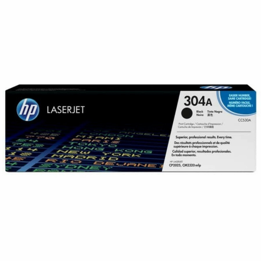 PAKET TONER HP 304A BLACK &amp; COLOUR ORIGINAL