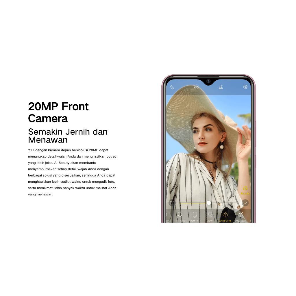 VIVO Y17 HP MURAH smartphone 8GB+256GB/6GB+128G/5000 mAh 6.35inch Handphone-6