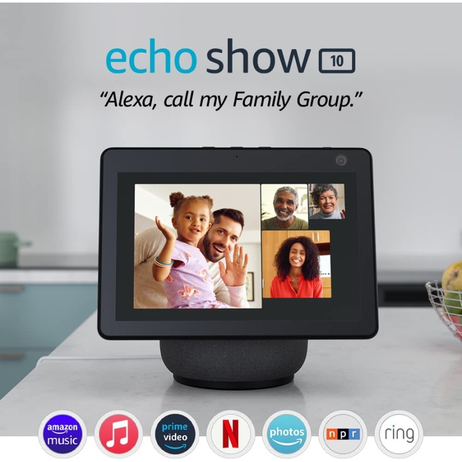 Amazon Echo Show 10 (3rd Gen) | HD smart display with motion and Alexa