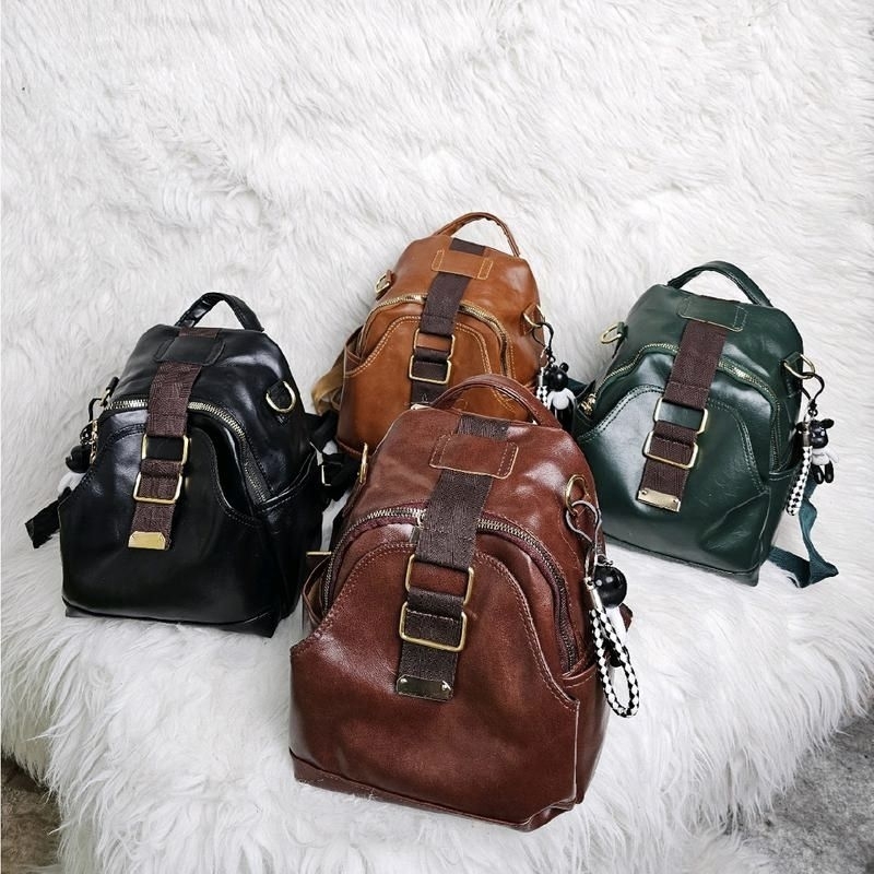 Tas Ransel Wanita Mini Ransel Wanita Tas Punggung Wanita Multifungsi