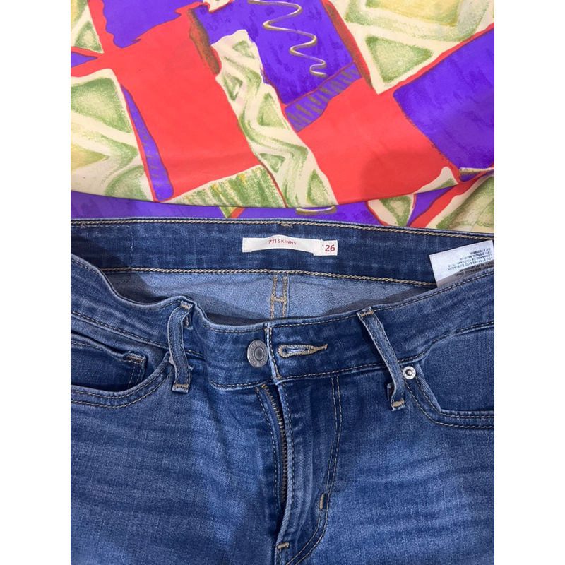 preloved Levis 711 skinny