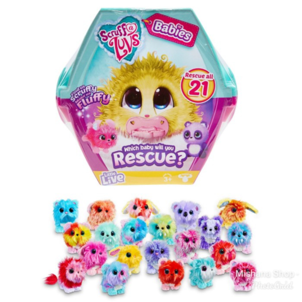 

Promo Scruff A Luvs Babies Bayi Boneka Binatang Surprise Murah