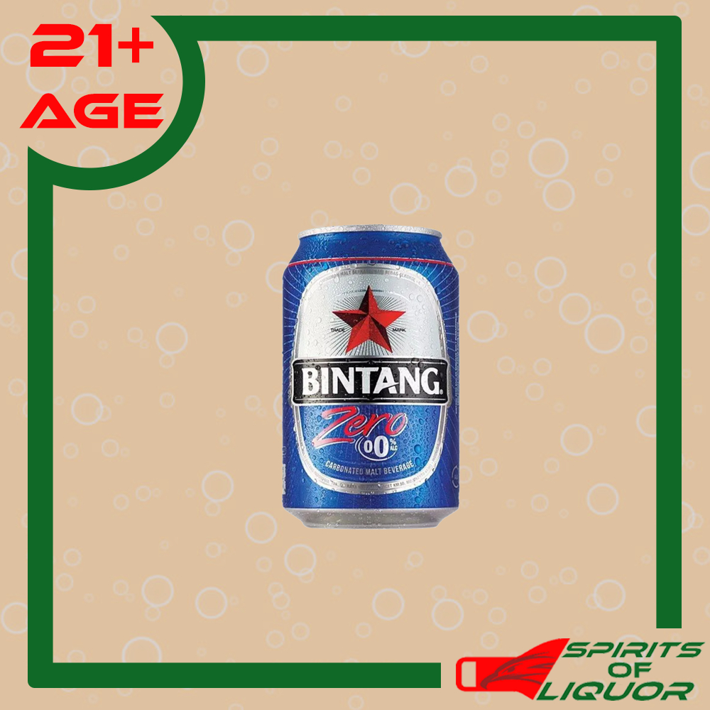 

Bintang Zero Can 320ml (1 dus isi 24 kaleng)