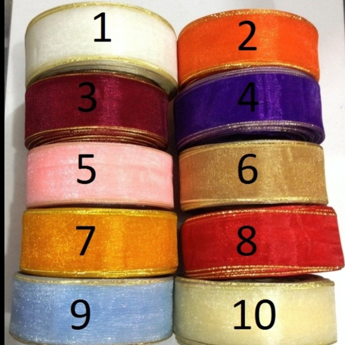 

PITA ORGANZA LIST EMAS