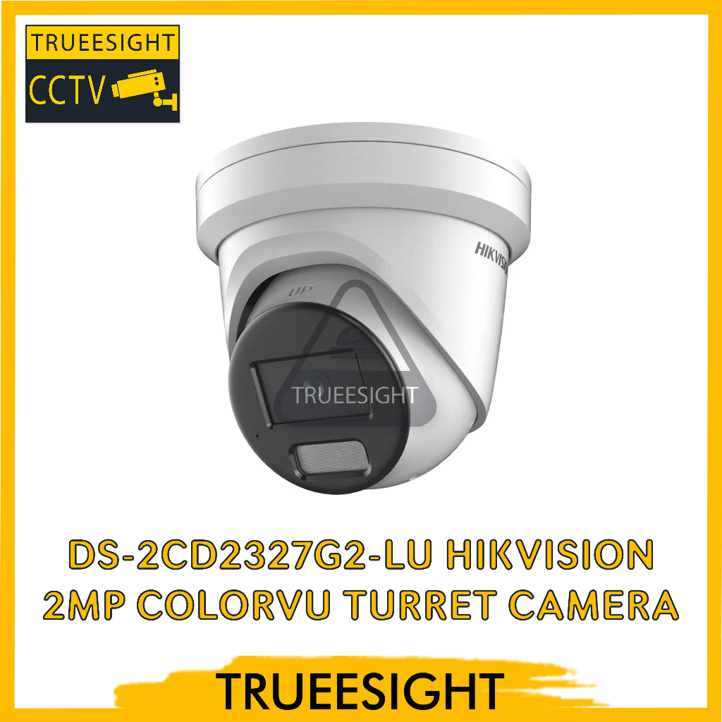 DS-2CD2327G2-LU Hikvision 2MP ColorVu Turret Camera