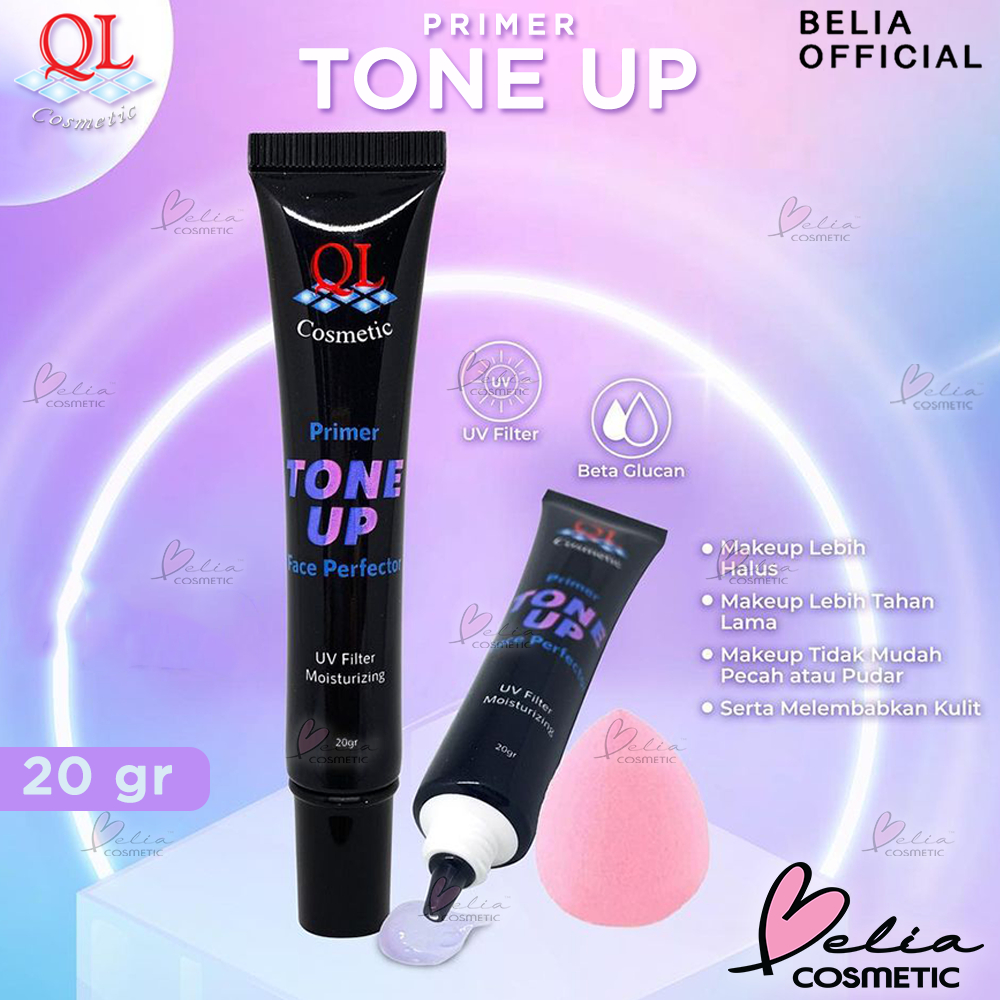 ❤ BELIA ❤ QL Primer Tone Up Face Perfector - 20 Gr | Primer | Base Make Up | Tone Up