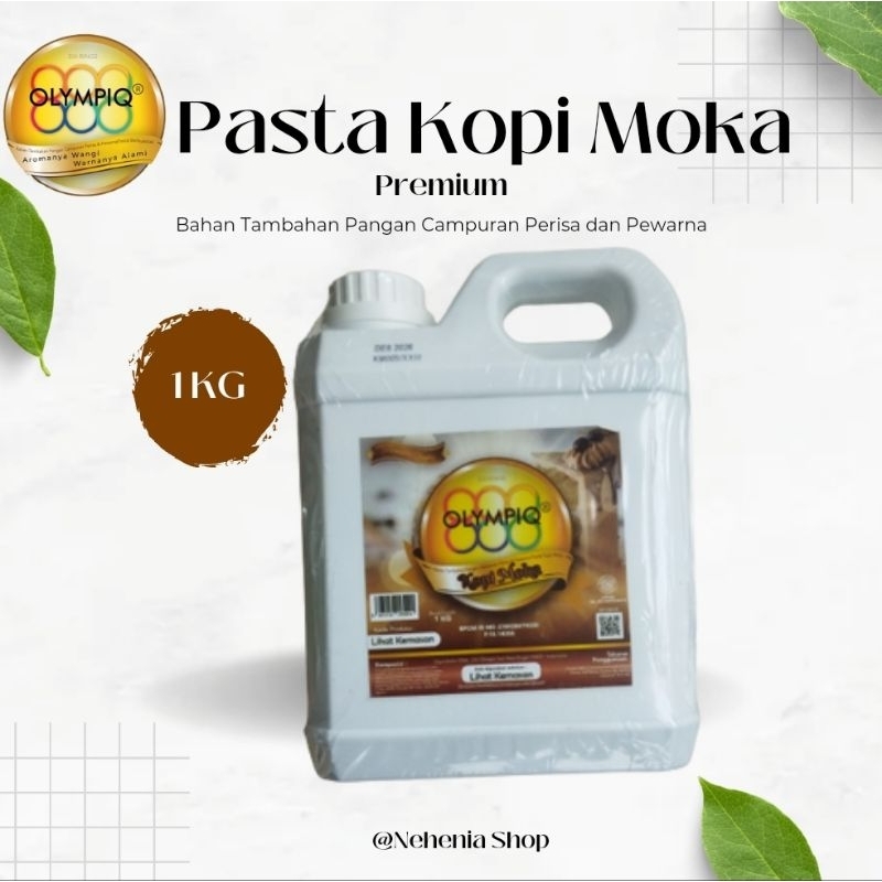 

Pasta Kopi Moka 1 Kg Olympiq Premium Quality