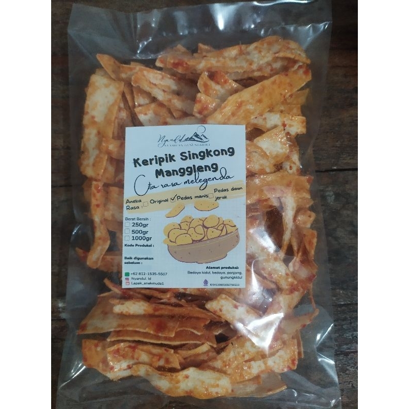 manggleng,krecek,balung kethek, pedas manis 1kg