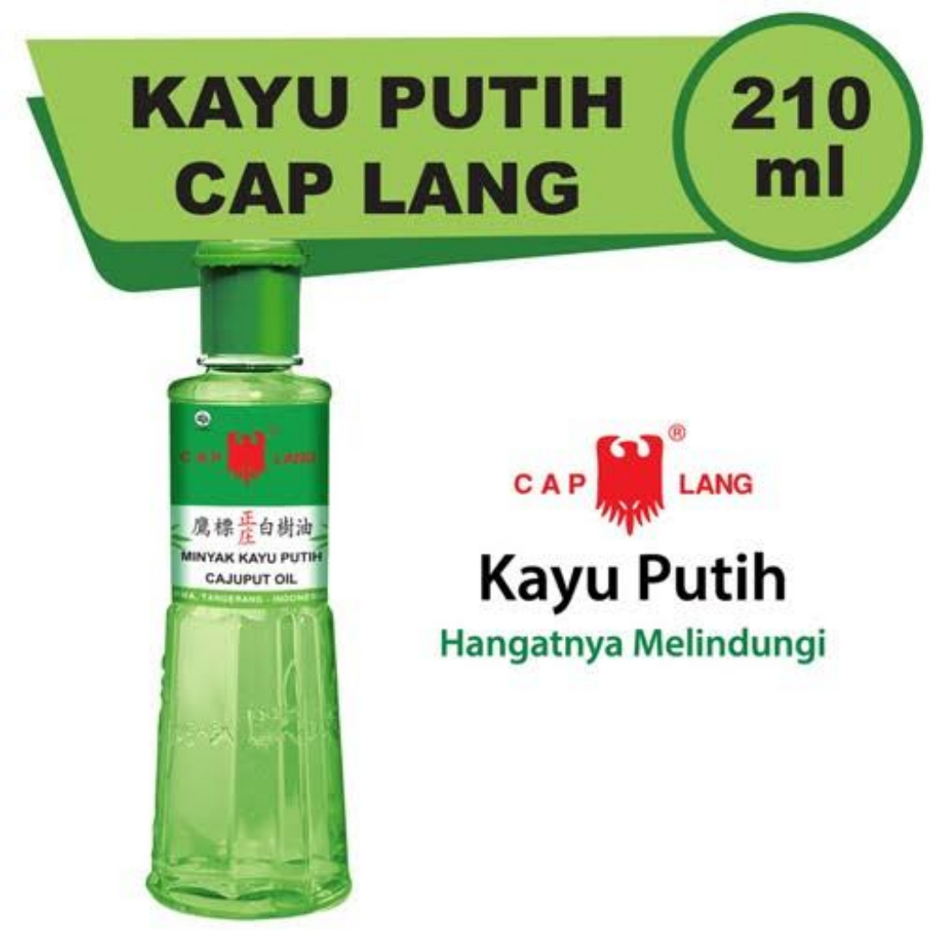 J810 | MINYAK KAYU PUTIH CAPLANG ( ISI 30ML, 60ML, 120ML, 210ML )