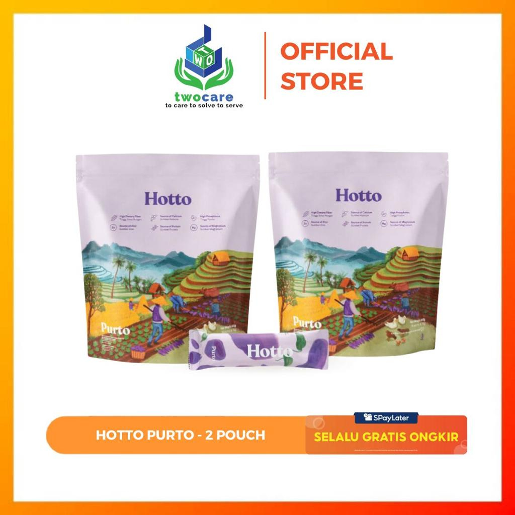 Bundling Hotto Purto Multigrain Purple Potato 2 Pouch Isi 32 Sachet