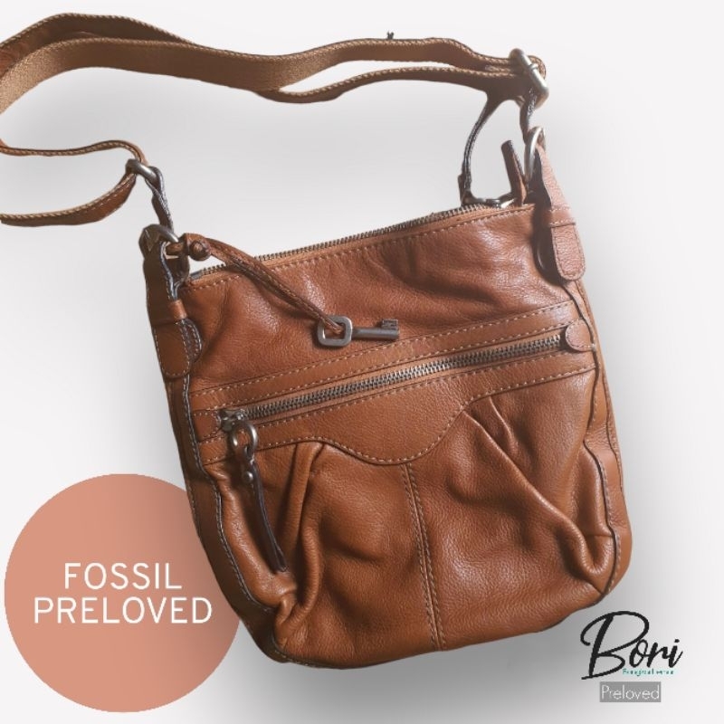 Tas Fossil selempang - PRELOVED