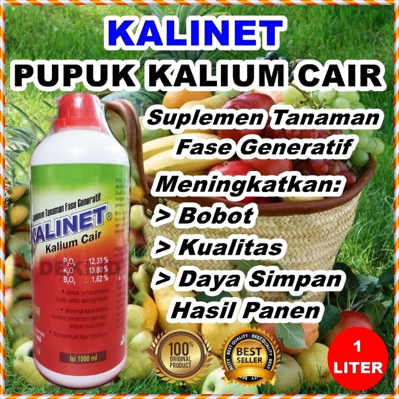 Kalium Cair Kalinet Isi 1 LITER Dari Mitra Merdeka Tani