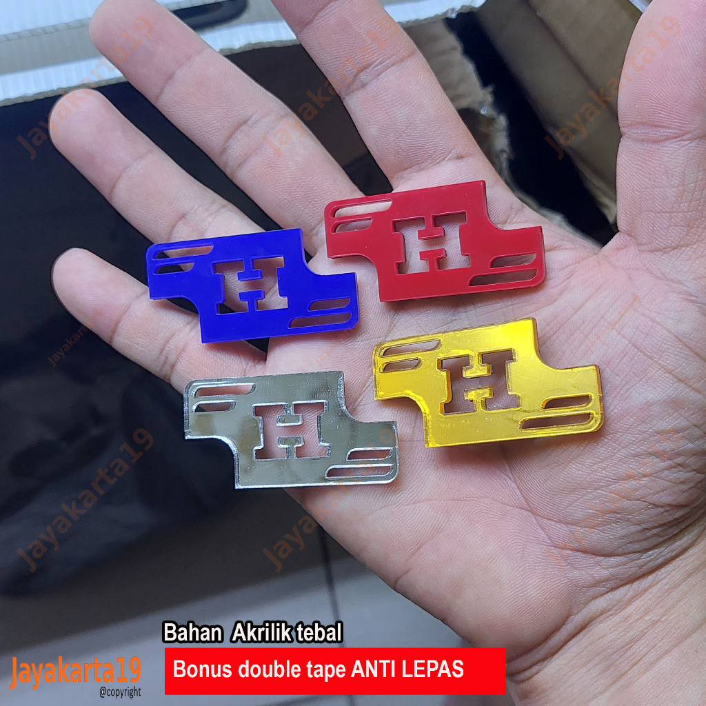 STICKER EMBLEM TUTUP MINYAK REM TIMBUL HONDA