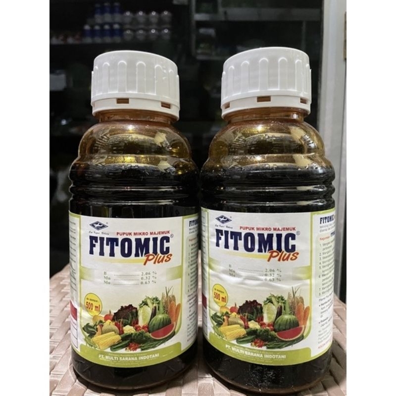 Pupuk Special Cair Fitomic Plus Cap Kapal Terbang 500Ml