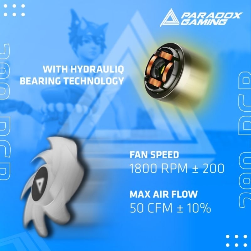 CPU COOLER FAN PARADOX HYPERSONIC 290 RGB