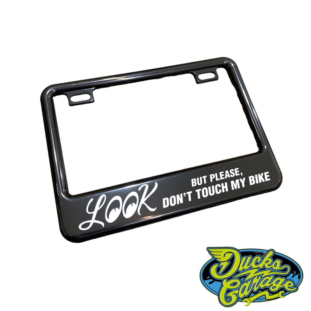 Cover Frame Plat Nomor Motor MOONEYES Small Original