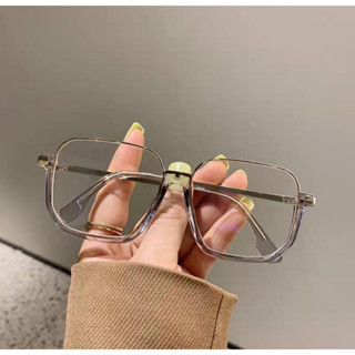 GO!KC1177 Kacamata Kotak Anti Radiasi Persegi Kaca mata Style Korea Bingkai Retro Petak Eyeglasses