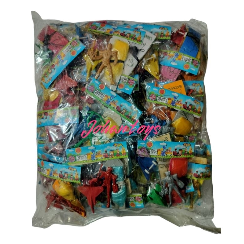 100 pcs Parasut Prajurit kemasan Grosir