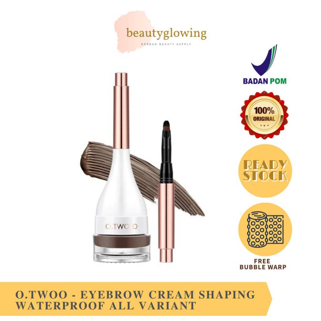 O.TWOO Eyebrow Cream Shaping waterproof all variant