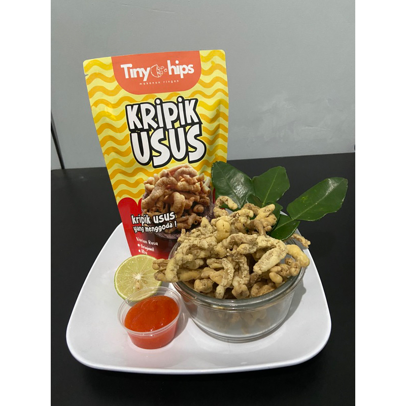 

KERIPIK USUS RASA ORIGINAL || Camilan mantap tinychips