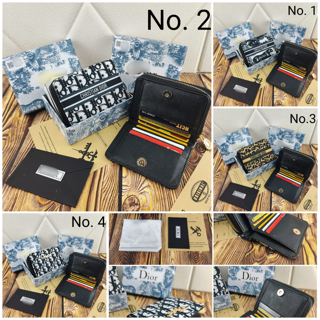 DOMPET WANITA SILA + BOX LIPAT SUPER TUMPUK KARTU PENDEK L1 - Dompet Kartu Kancing Import 166 - POUCH IMPORT/IMPORT PREMIUM/DOMPET HP/ POUCH KEREN/ POUCH HP - Aneka Dompet Lipat Branded Free Box 0480