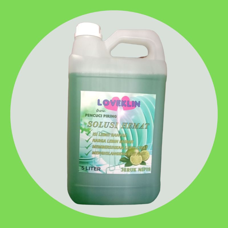 Sabun / cairan pencuci piring 5 liter