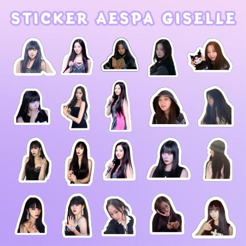 Sticker Aespa Giselle