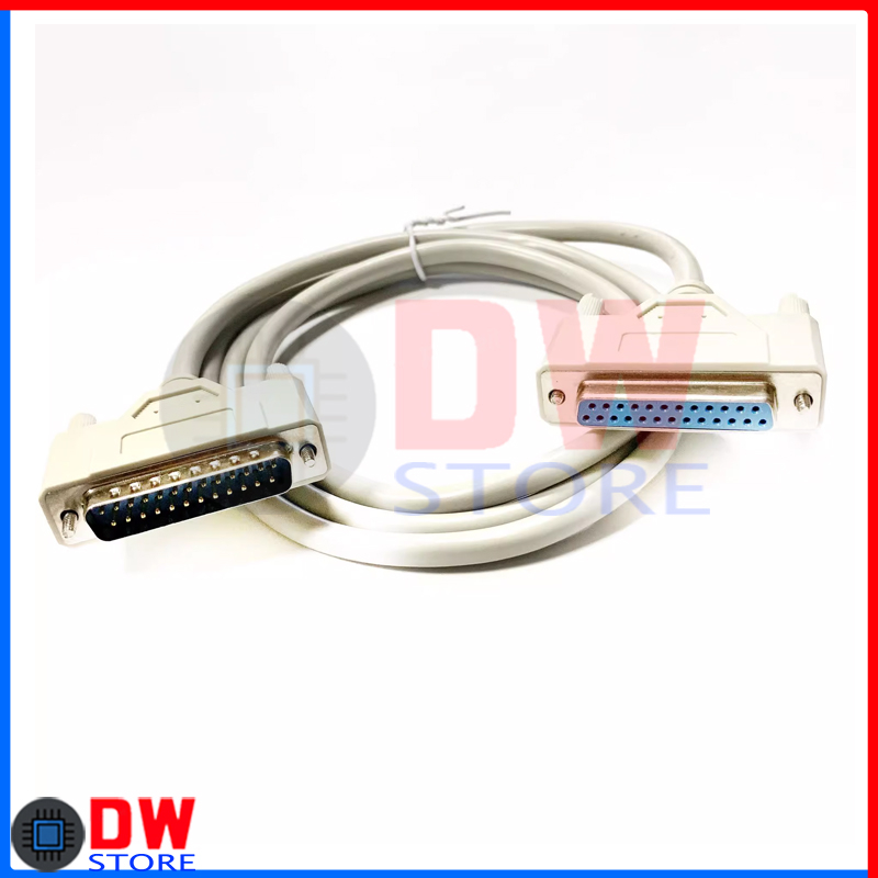 RB22 Kabel DB25 LPT Printer Paralel DB25 Male Female untuk Board Mach3 LPT