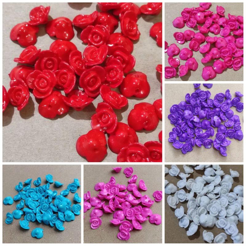 50pcs Putik mawar melamin uk 1.5cm