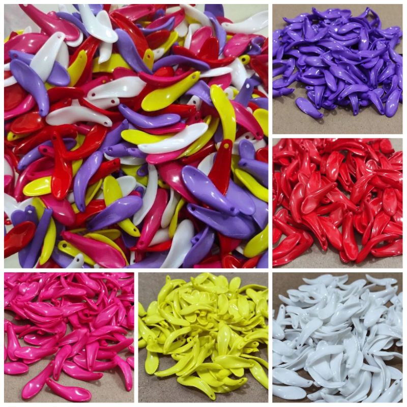 100pcs krisan melamin kecil