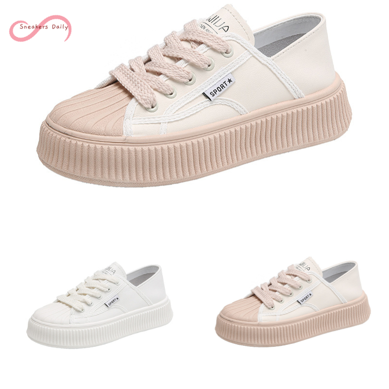COD Sneakersdaily 629 Sepatu Sneakers Kanvas Wanita Import Premium