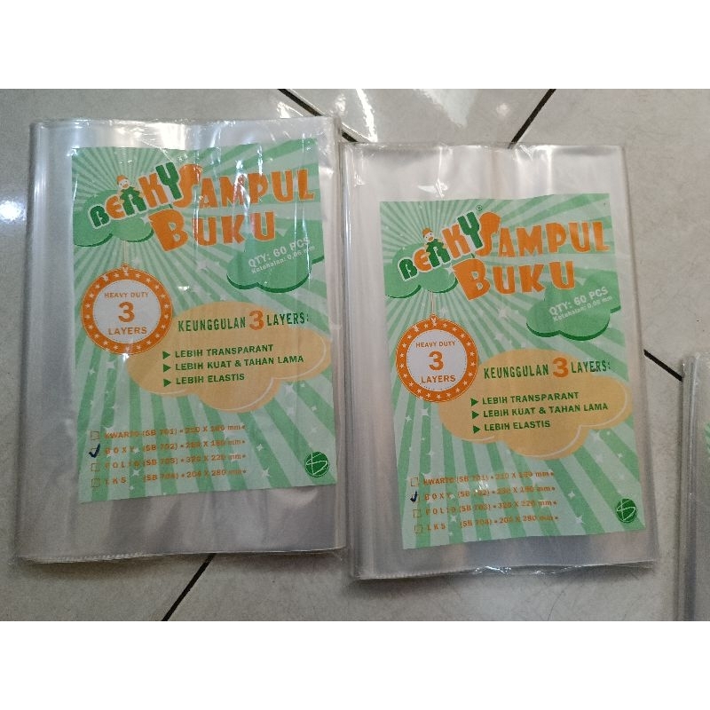 

sampul plastik ukuran boxy