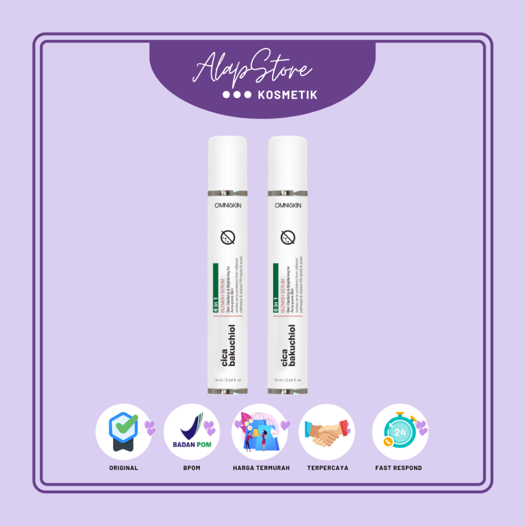 Omniskin Cica Bakuchiol 6in1 Blemish Serum