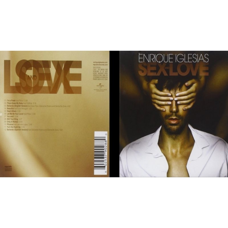 Enrique iglesias vcd album sex and love 2014