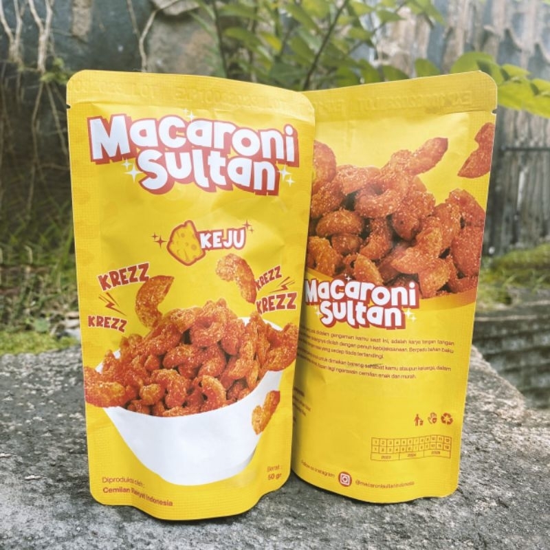 Makaroni sultan Snack makanan ringan cemilan murah