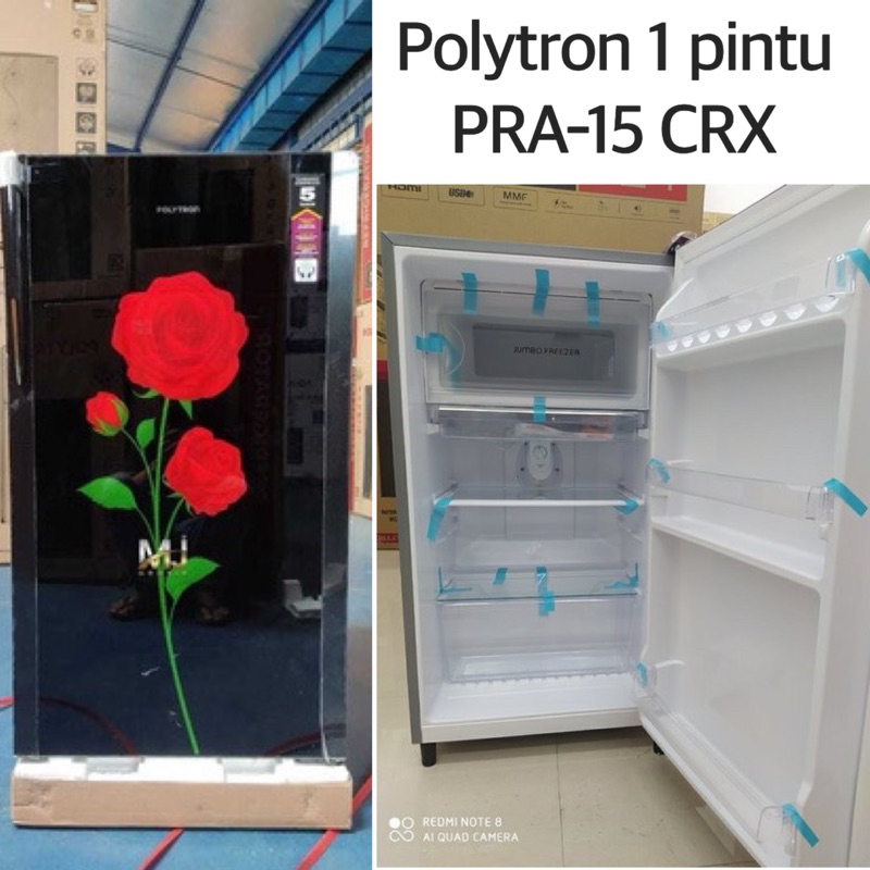Kulkas Polytron 1 pintu PRA-15 CRX Lemari es