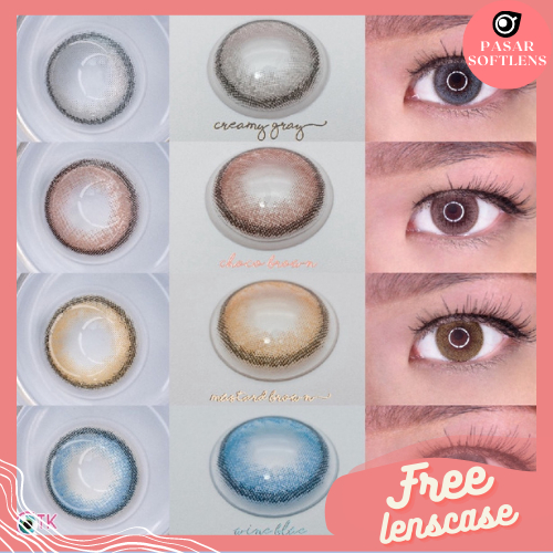 SOFTLENS RECIPE NORMAL SD -3.00 BY CTK 14.5MM FREE LENSCASE