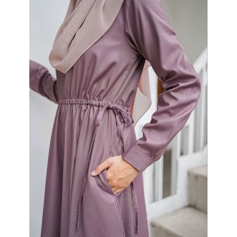 NADYA DRESS SIMPLE - GAMIS REMAJA POLOS SERUT SIMPLE PARTY DRESS PREMIUM - GAMIS KONDANGAN KEKINIAN