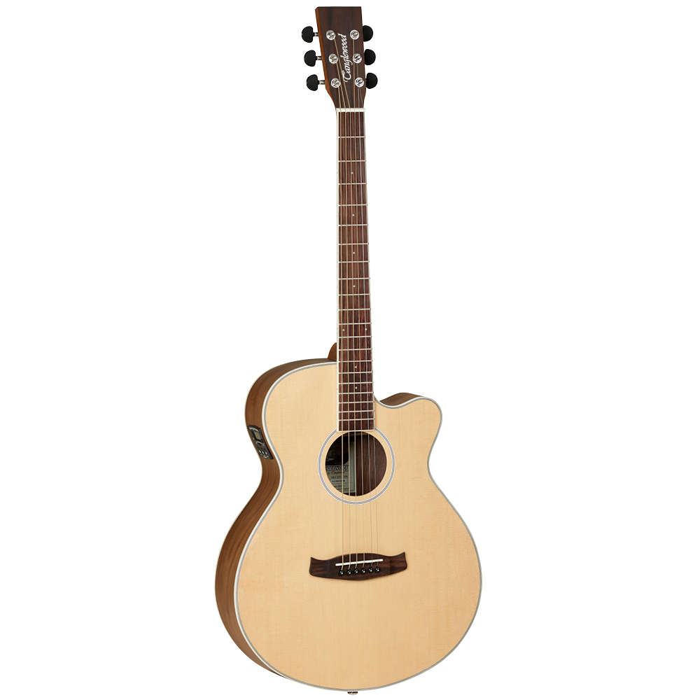 Tanglewood DBT SFCE PW Satin Acoustic Electric Guitar / Gitar Akustik Elektrik