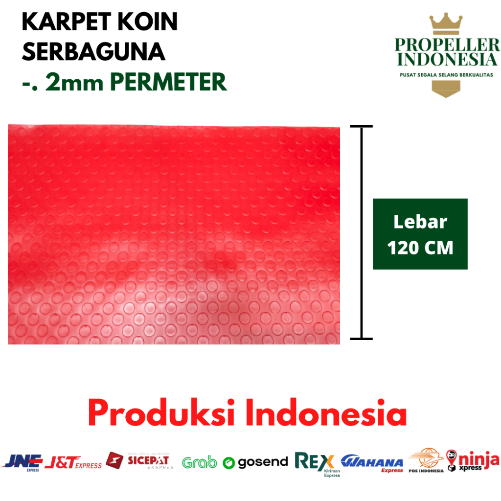 Karpet Koin Meteran Karpet Mobil Karpet SerbaGuna Tebal 2MM