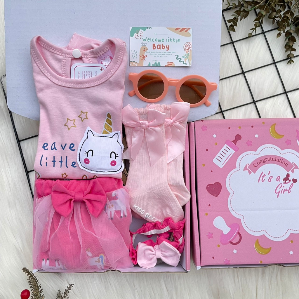 Kado Lahiran Bayi perempuan / Hampers baby GIrl Kado bayi