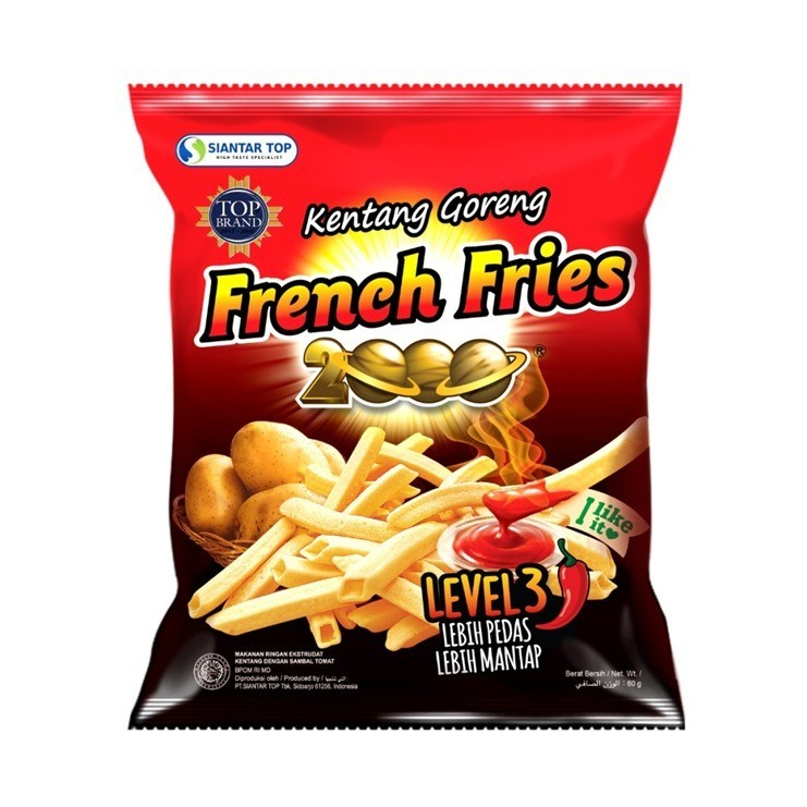 

SIANTAR TOP FRENCH FRIES LEVEL 3 60 GR AYES TOSERBA