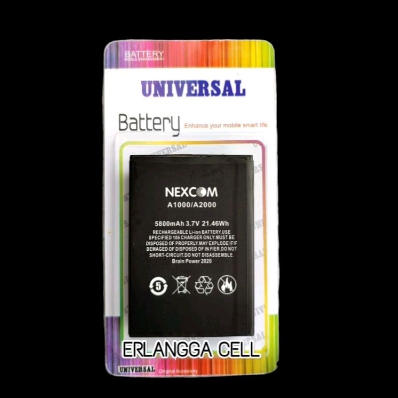 BATRE BATERAI NEXCOM A1000 A2000 / BATRE BATERAI NEXCOM A2000 A1000