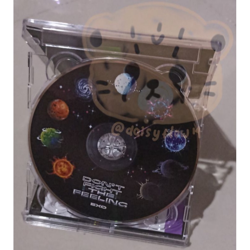 Album Only EXO - DFTF // Don't Fight The Feeling Jewel Case Version