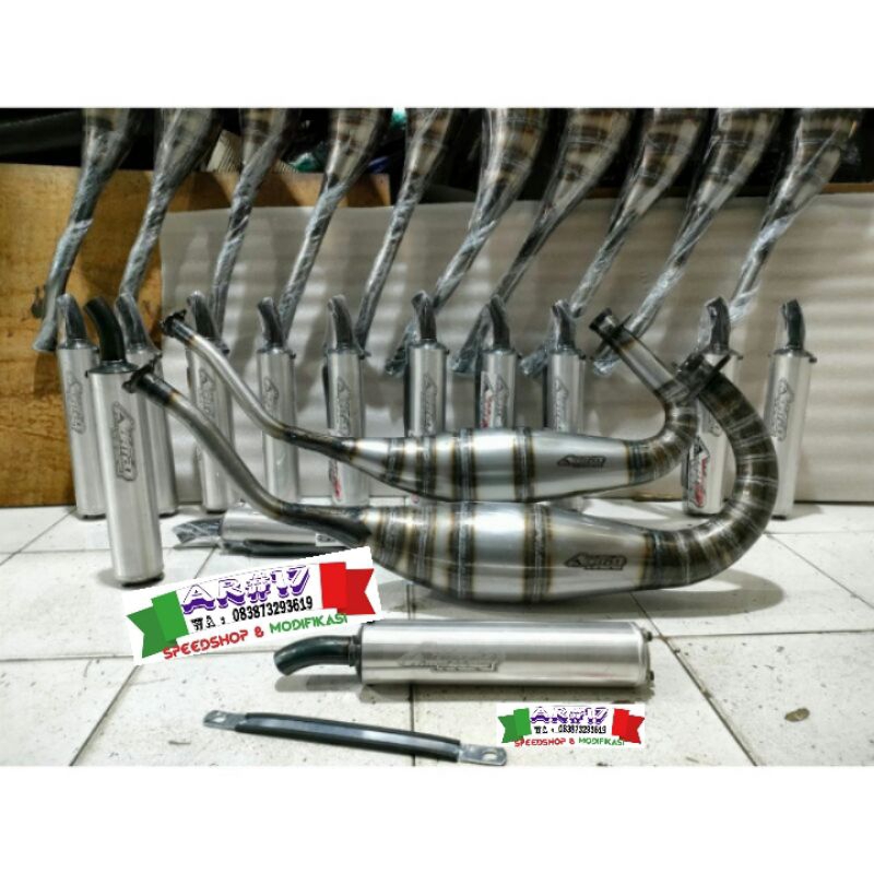 Knalpot ABRT 20 ABRT20 Original cobra dan Non cobra standar kawasaki ninja